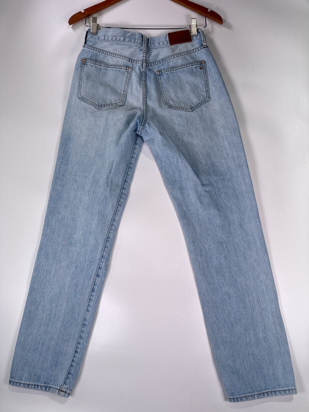 Madewell The Perfect Summer Jean High Rise Distressed Cotton Light Wash Denim 26 - Picture 9 of 13